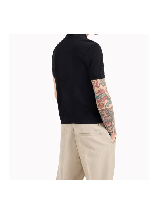 Armani Exchange Armani Exchange Polo 8NZF5D ZM3JZ 1200 Czarny Regular Fit