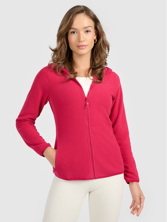 4F 4F Polar BASIC+ Różowy ciemny Slim Fit