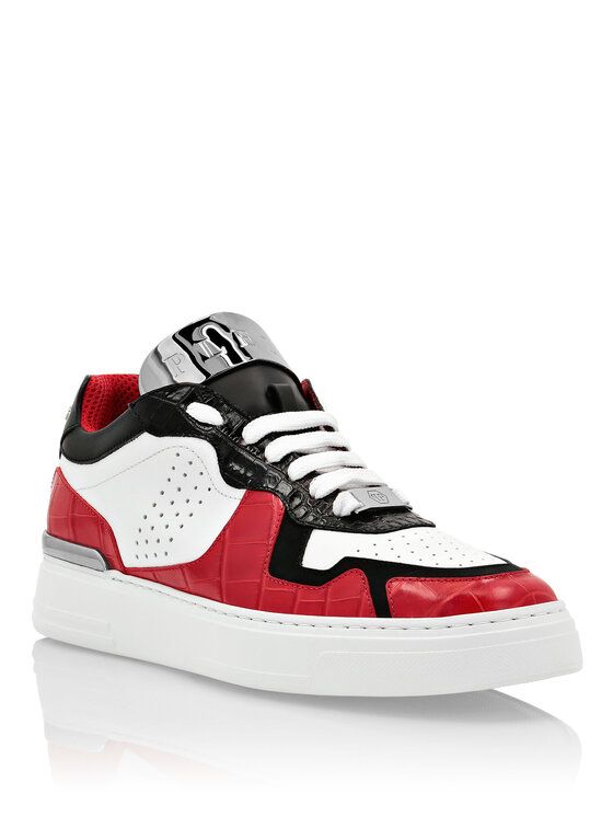 PHILIPP PLEIN PHILIPP PLEIN Sneakersy 7413 Czerwony