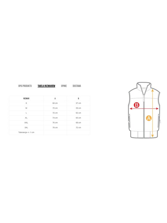 PITBULL PITBULL Bezrękawnik Bezrękawnik męski Foldable M Granatowy Regular Fit