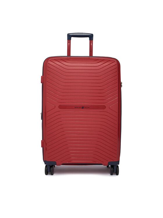 Beverly Hills Polo Club Beverly Hills Polo Club Srednji kovček CEO-BHPC-WAL-006-M Rdeča