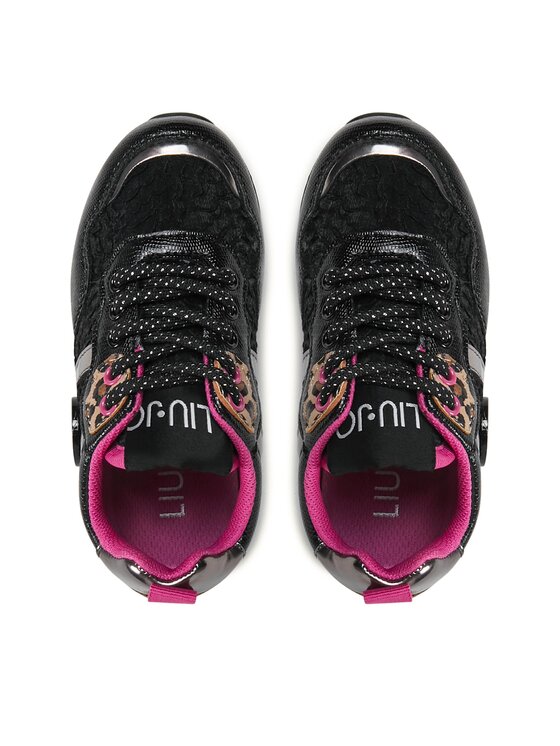 Liu Jo Liu Jo Sneakersy Maxi Wonder 604 4F3301 TX347 M Černá