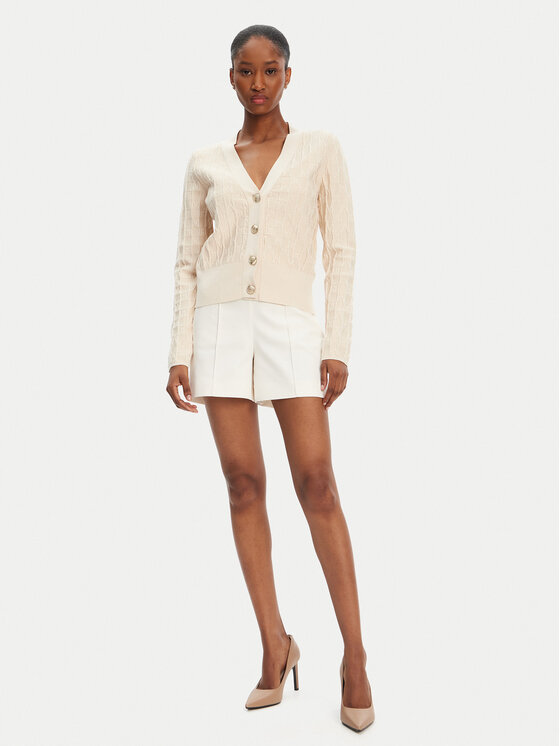 Marciano Guess Marciano Guess Шорти от плат 5GGD19 7311A Бял Regular Fit