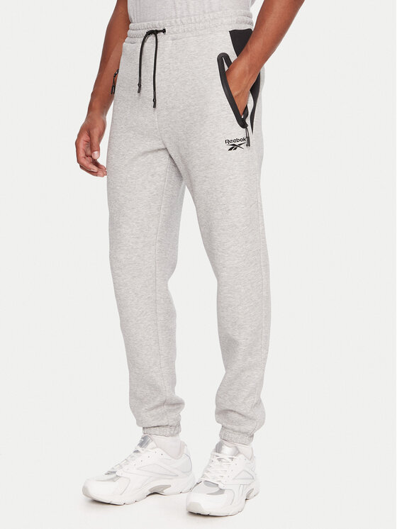 Reebok Reebok Melegítő alsó RK25145CCM Szürke Regular Fit