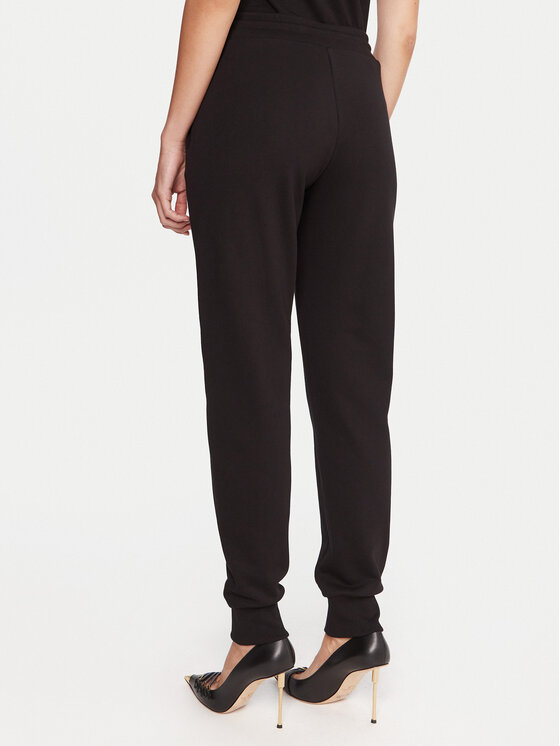 Versace Jeans Couture Versace Jeans Couture Spodnji del trenirke 79HAAT06 CF01T Črna Regular Fit