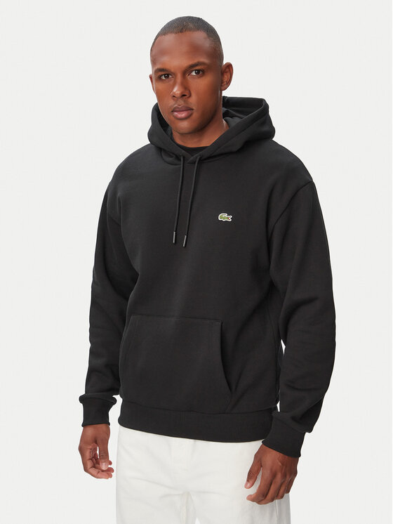 Lacoste Hanorac SH8863 Negru Relaxed Fit