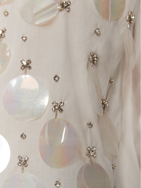 PINKO PINKO Cămașă 102476 A1P1 Alb Regular Fit