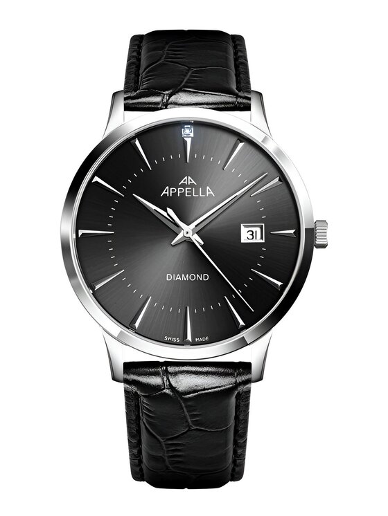 Appella Appella Zegarek L12003.5296DQ Czarny