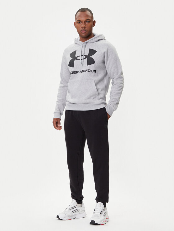 Under Armour Under Armour Bluza Ua Rival 1357093 Szary Regular Fit