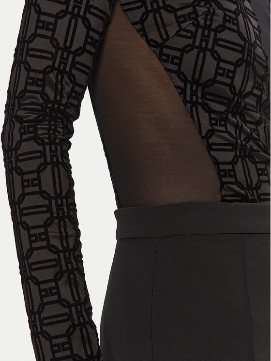 Elisabetta Franchi Elisabetta Franchi Body BO-011-47E2 Nero Slim Fit