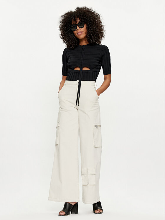 Silvian Heach Silvian Heach Svetr GPP24269MA Černá Slim Fit