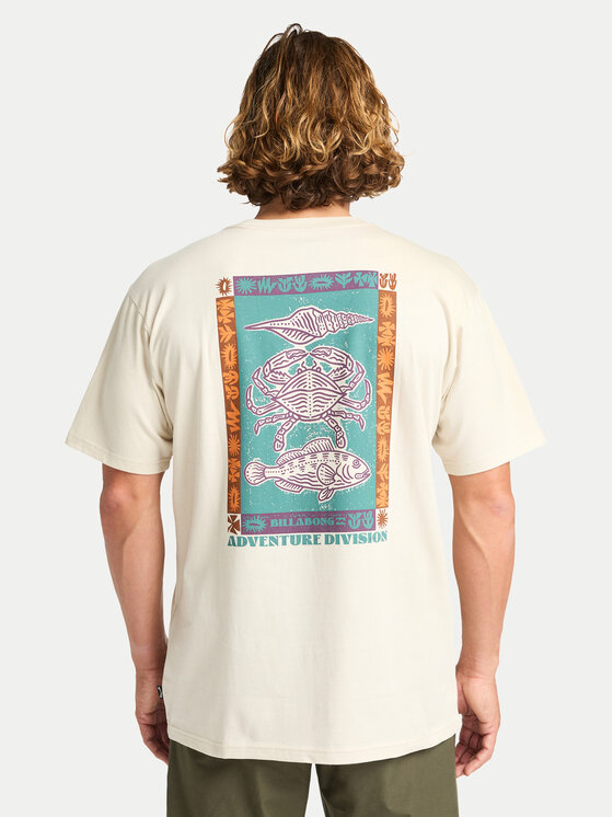 Billabong Billabong T-särk Fauna EBYZT00385 Beež Regular Fit