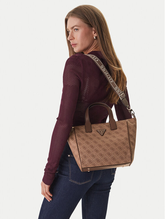 Guess Geantă Follie Travel TWLB96 76019 Maro