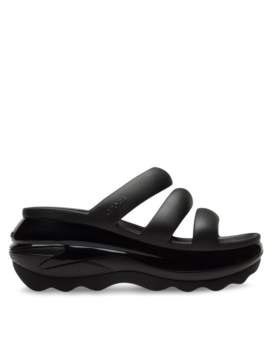 Crocs Crocs Şlapi Mega Crush Triple Strap 209842 Negru