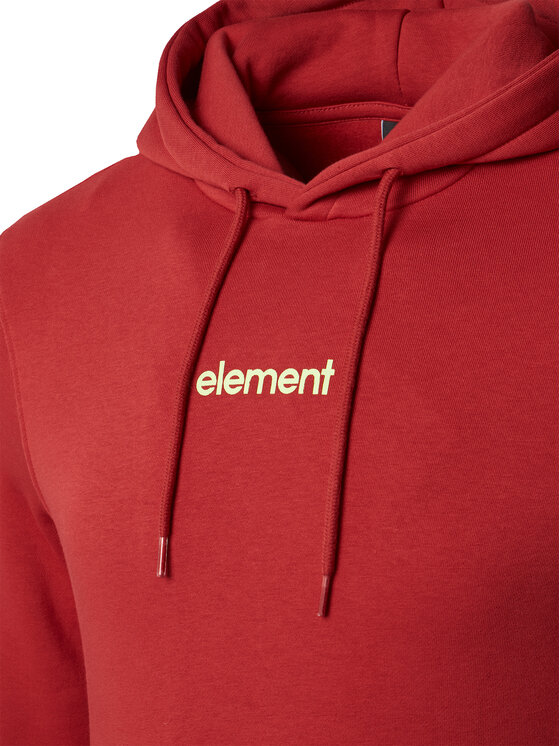 Element Element Mikina Lowcase BP PO ELYSF00296 Červená Regular Fit