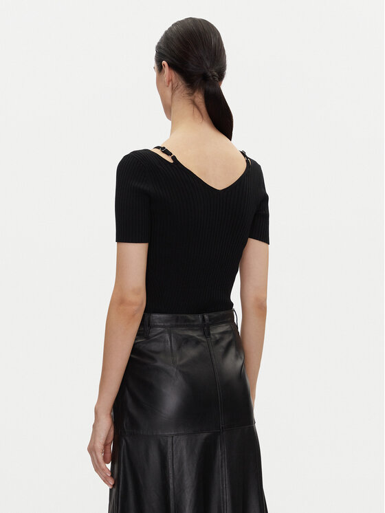 HUGO HUGO Bluse Shata 50538223 Schwarz Slim Fit