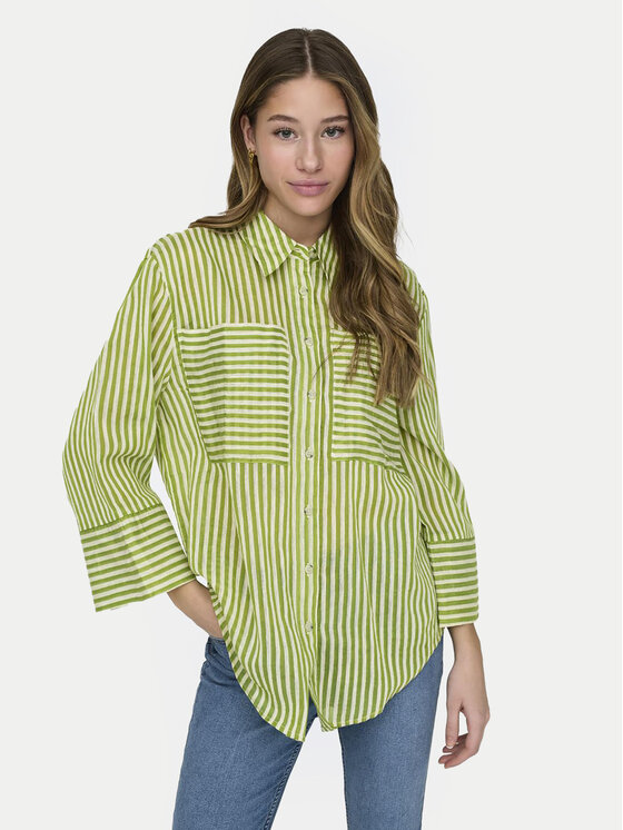 JDY JDY Košulja Martina 15324978 Zelena Regular Fit