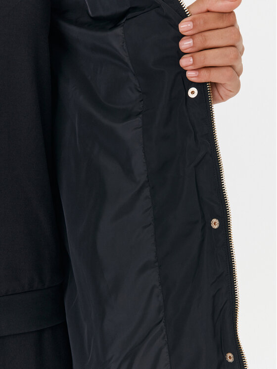 Liu Jo Sport Liu Jo Sport Μπουφάν μεταβατικό TF3011 T3552 Μαύρο Regular Fit