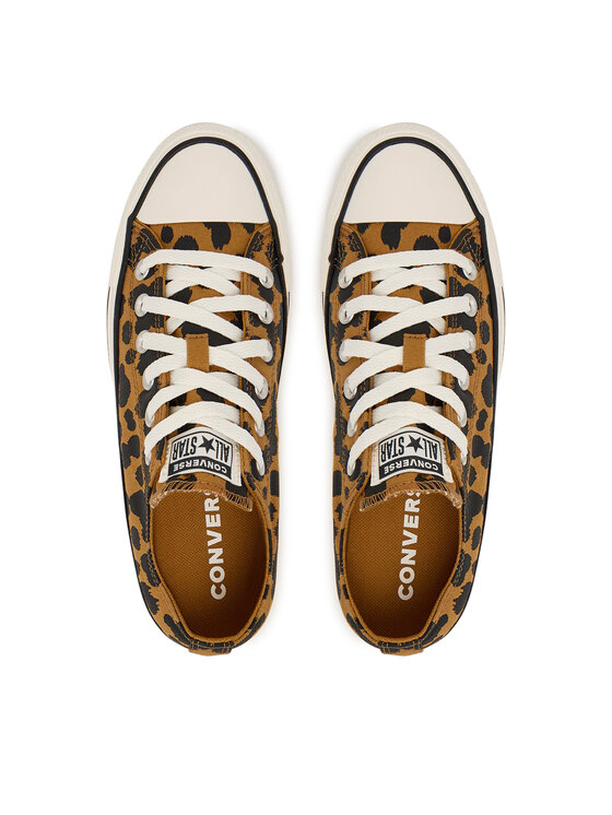 Converse Converse Trampki Chuck Taylor All Star Cow Print A17920C Pomarańczowy