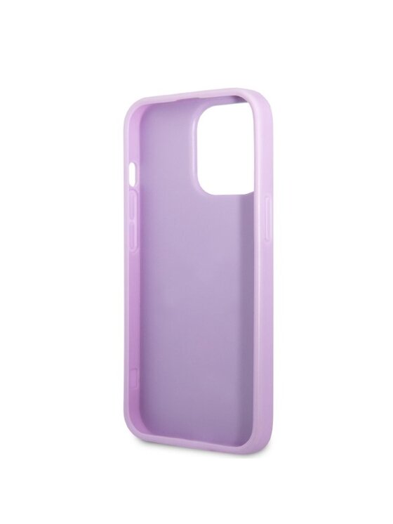 Guess Guess Etui na telefon iPhone 13 Pro Max Fioletowy
