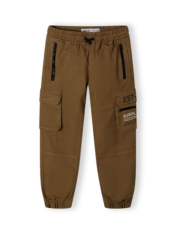 minoti minoti Spodnie cargo 27PANT43 Beżowy Regular Fit