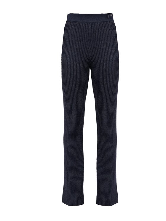 PINKO PINKO Kalhoty z materiálu 100725 A0EV | Campanello Pantalone Tmavomodrá Slim Fit