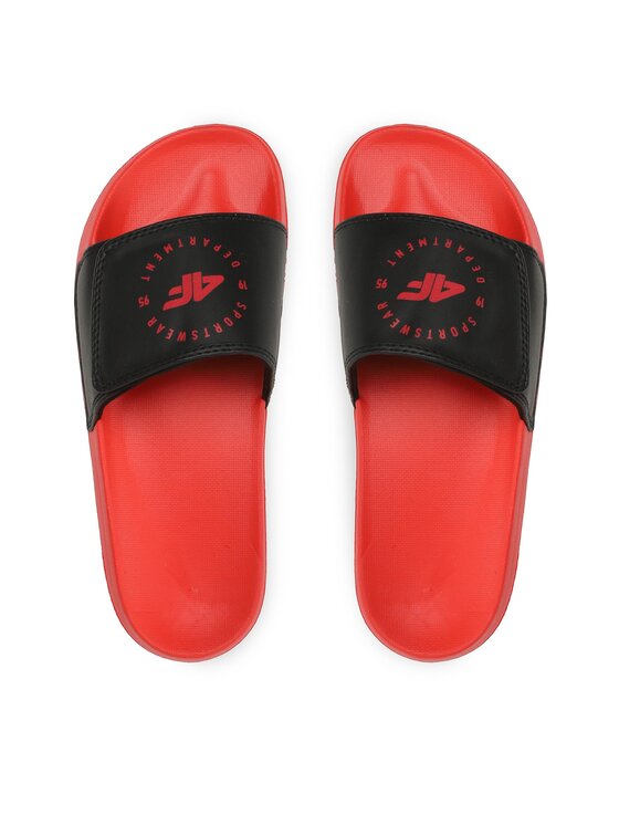 4F 4F Шльопанці 4FJSS23FFLIM080 Червоний