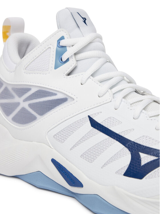 Mizuno Mizuno Tenisice za dvoranski nogomet Wave Dimension Mid V1GA2245 Bijela