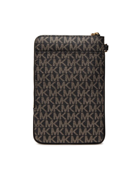 MICHAEL Michael Kors MICHAEL Michael Kors Puzdro na telefón Heritage 34F2G5HN6O Čierna