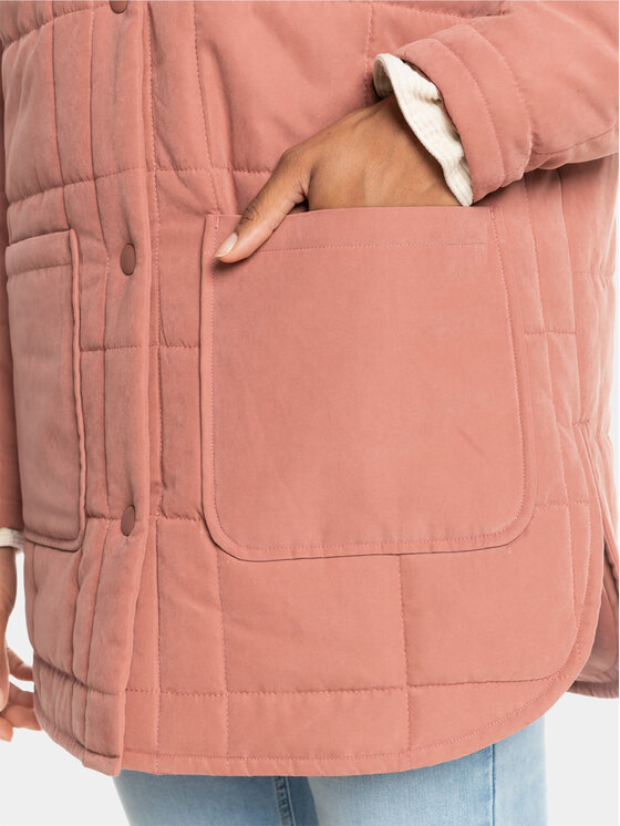 Roxy Roxy Demisezoninė striukė Next Up Jckt ERJJK03568 Oranžinė Regular Fit