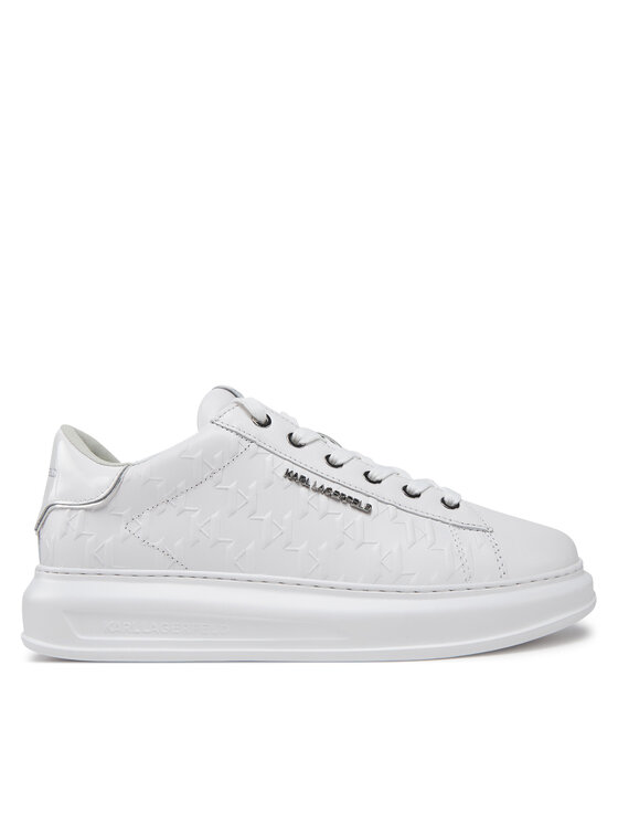 KARL LAGERFELD KARL LAGERFELD Laisvalaikio batai Kapri KL52549K Balta