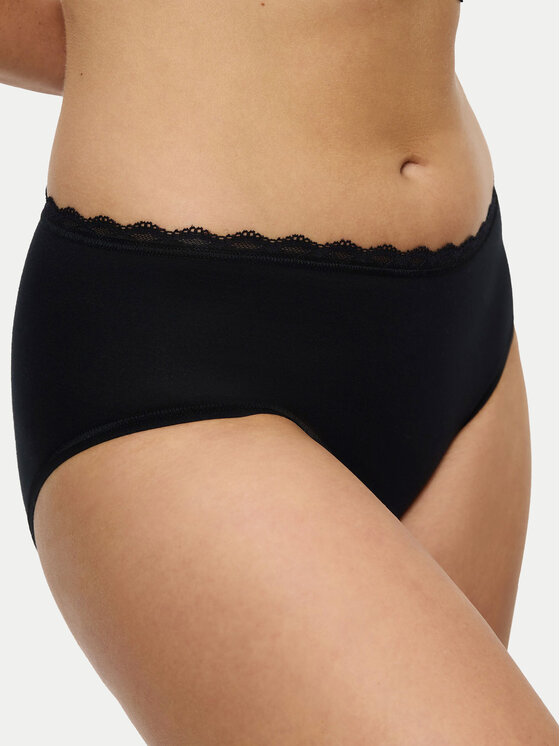 Triumph Triumph Figi klasyczne Feel Of Cotton 10224959 Czarny