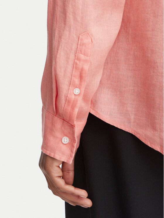 Beverly Hills Polo Club Beverly Hills Polo Club Cămașă P-SS26W-SH0004 Coral Regular Fit