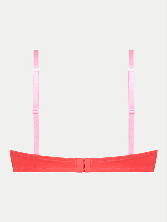 Hunkemöller Hunkemöller Podprsenka s kosticemi Lace & Shine 204610 Červená