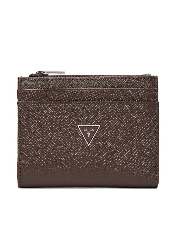 Guess Guess Geldbörse SMMISB LEA03 Dunkelbraun