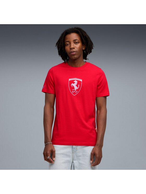 Puma Puma T-Shirt 632785 Czerwony Regular Fit