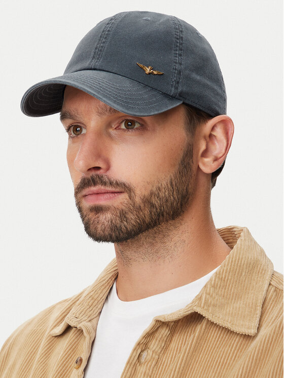 Aeronautica Militare Aeronautica Militare Kapa s šiltom 262HA1244UCT02476 Modra