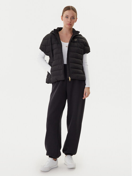 EA7 Emporio Armani EA7 Emporio Armani Sportovní vesta 7W000477 AF12476 UC001 Černá Regular Fit