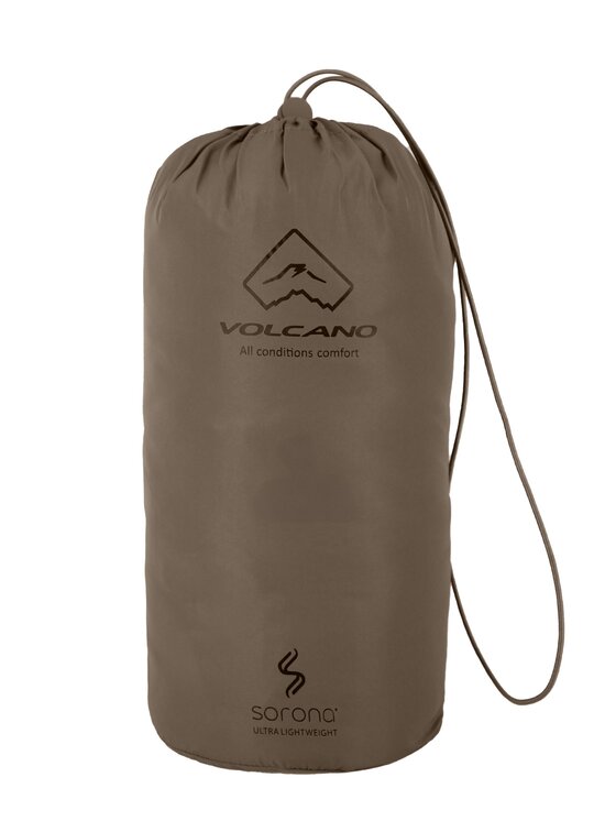 Volcano Volcano Kurtka puchowa J-BENZ Brązowy Regular Fit