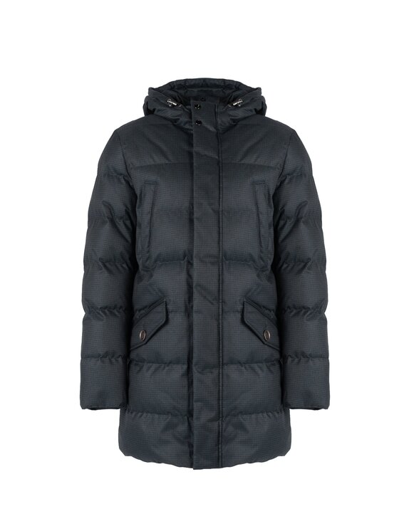 Geox Geox Parka M2628P T2956 Černá Regular Fit