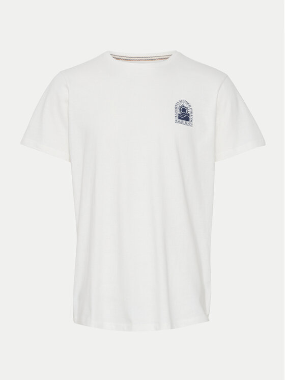 Blend Blend Тишърт 20716481 Бял Regular Fit