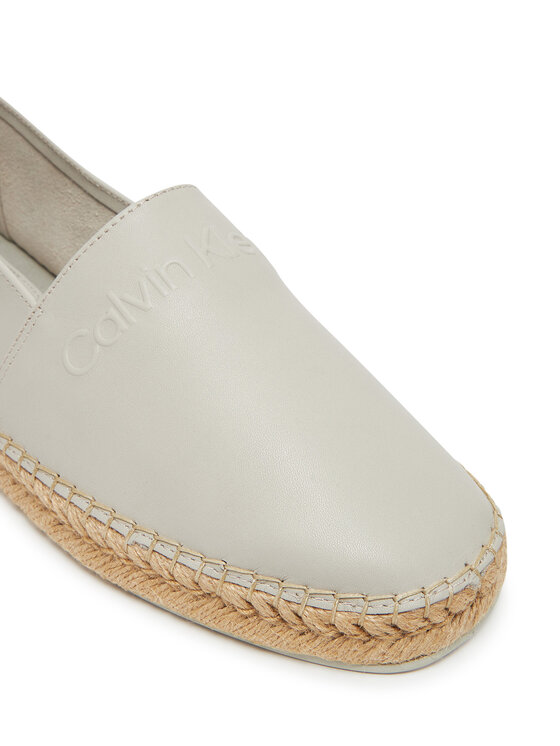 Calvin Klein Calvin Klein Espadrilky Espadrille Lth HM0HM01882 Šedá