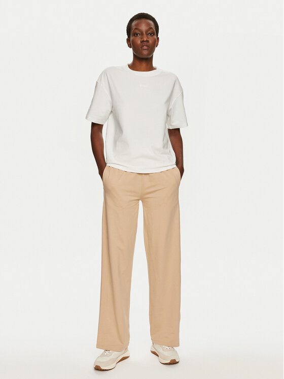 HUGO Hugo T-krekls 50490593 Bēšs Relaxed Fit