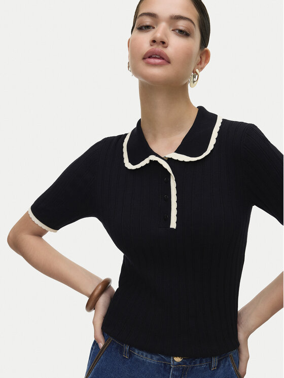 Vero Moda Vero Moda Светр Manon 10336939 Чорний Slim Fit