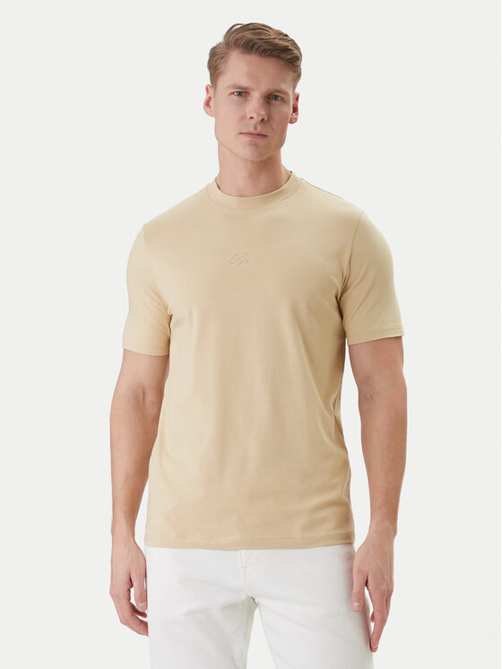 KARL LAGERFELD KARL LAGERFELD Póló 755047 562235 Bézs Regular Fit