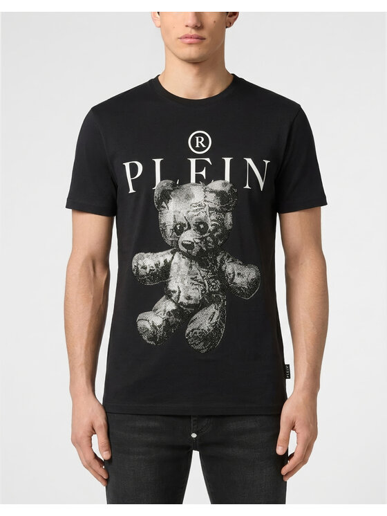 PHILIPP PLEIN PHILIPP PLEIN Tričko 31601 Čierna Regular Fit