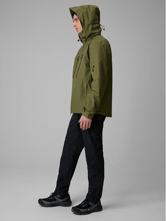 4F 4F Spodnie outdoor MIDSHOP TEXTILE Czarny Regular Fit