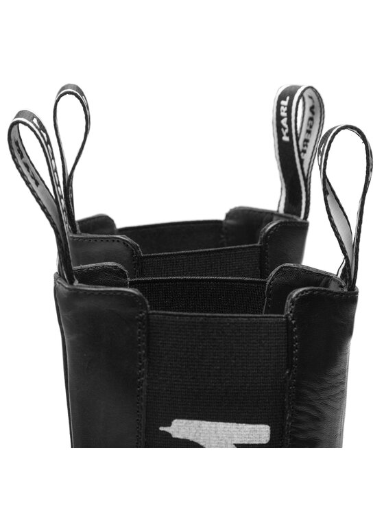 KARL LAGERFELD KARL LAGERFELD Боти тип челси KL42460 Черен