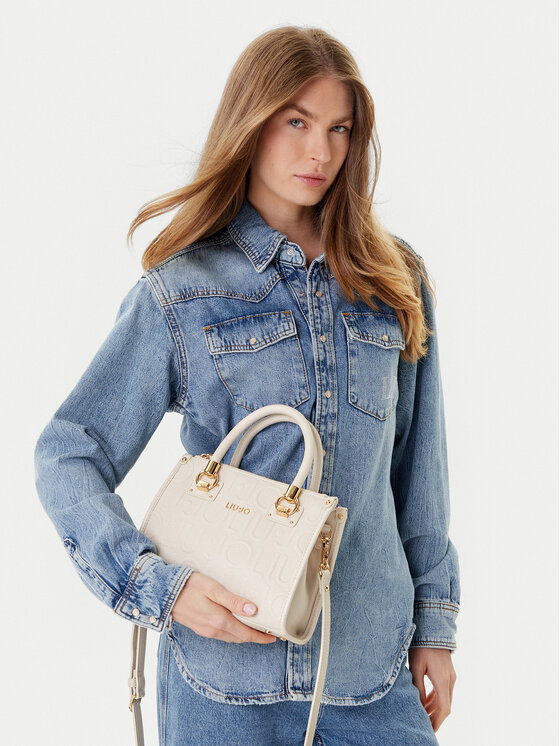 Liu Jo Liu Jo Borsetta Ecs S Satchel AF5163 E0538 Écru