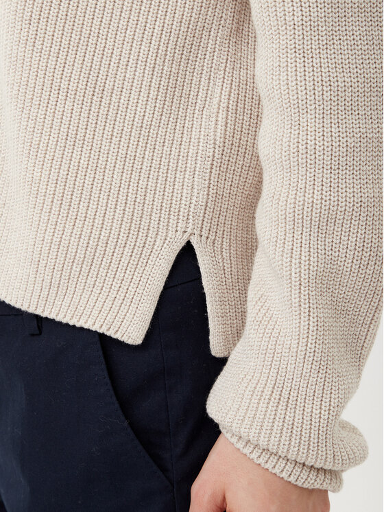 Marc O'Polo Marc O'Polo Kardigan B01605961069 Beżowy Regular Fit